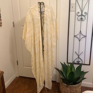 Kimono style robe